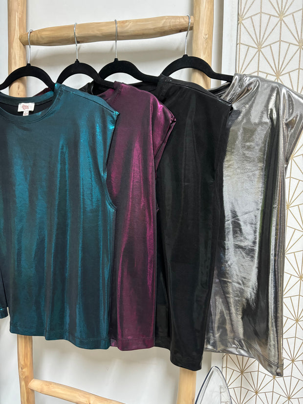 Metallic Tops