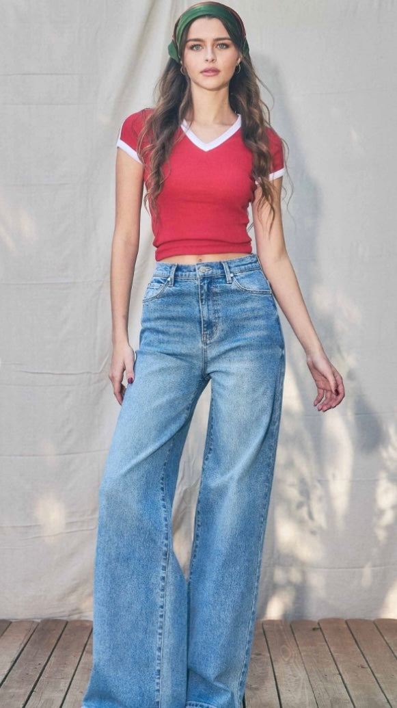 High Rise Essential Jeans
